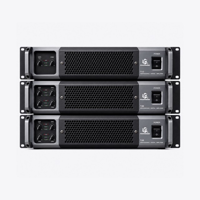 T Series 2U Rack Power Amplifier