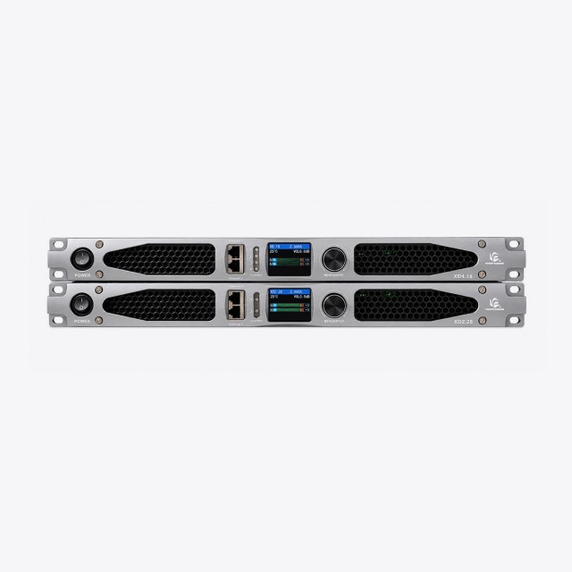 XD Series DSP control 1U rack Power Amplifier